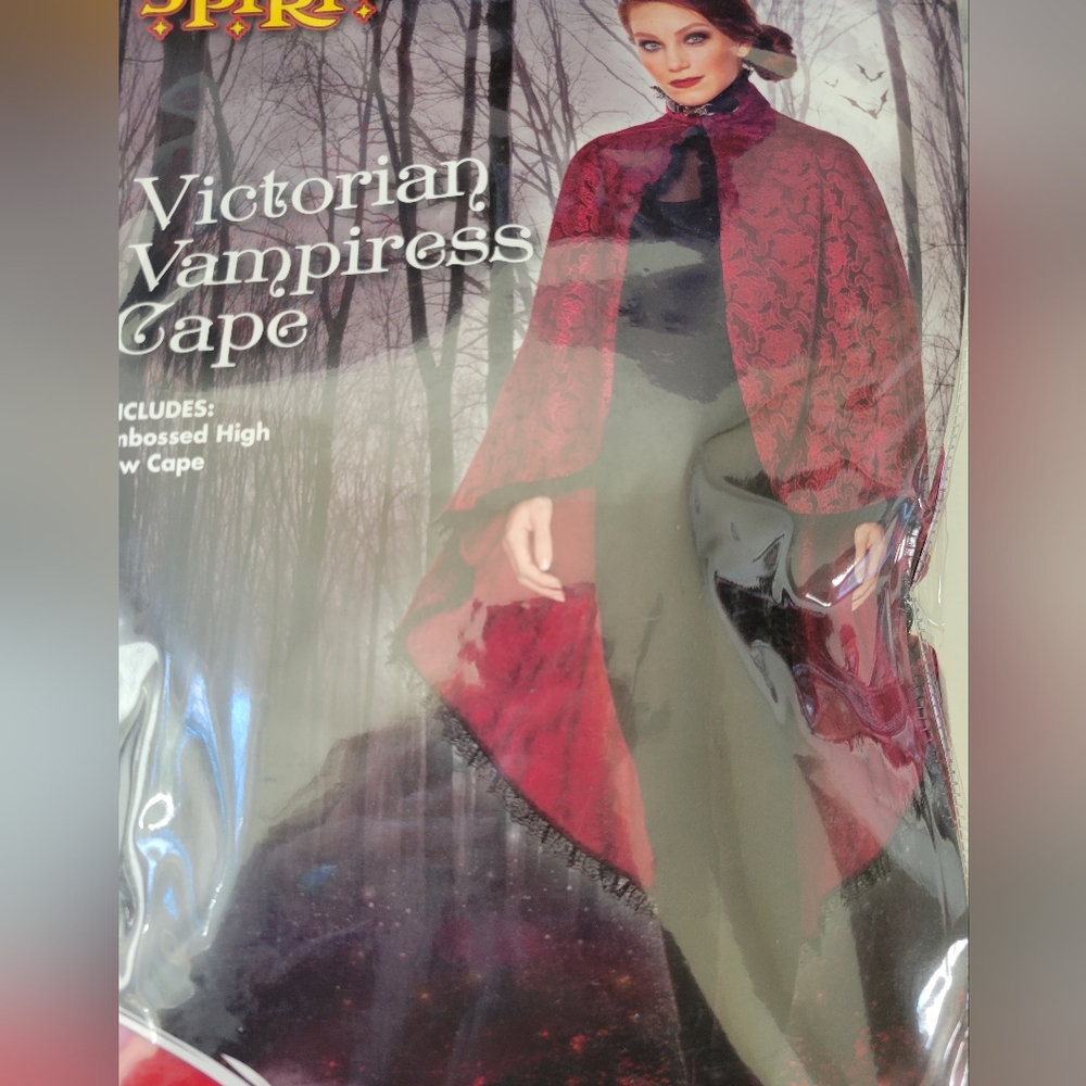 Victorian vampire cape